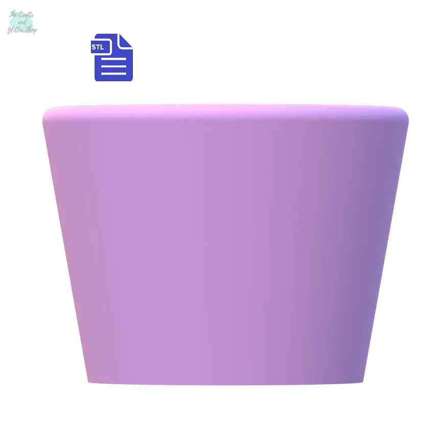 Planter with holes & Water dish STL File - for 3D printing - FILE ONLY - The Crafts and Glitter Shop