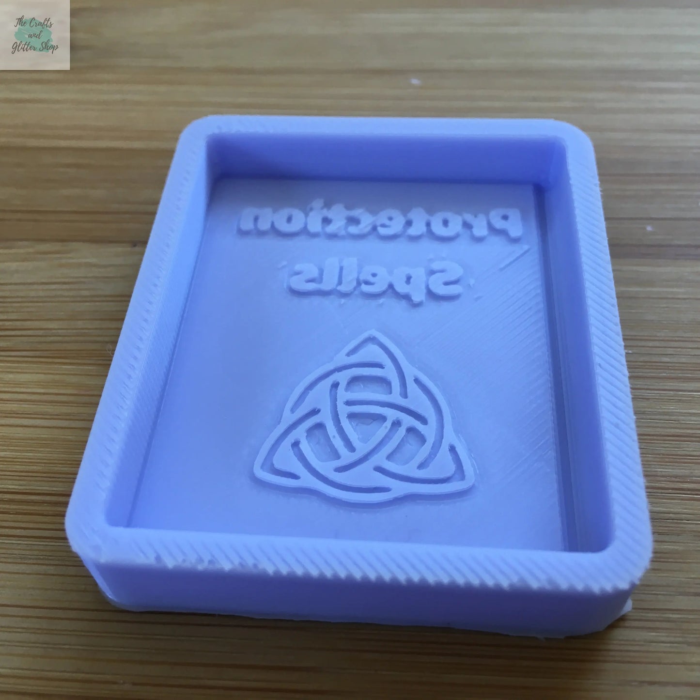 Protection Spell book Silicone Mold
