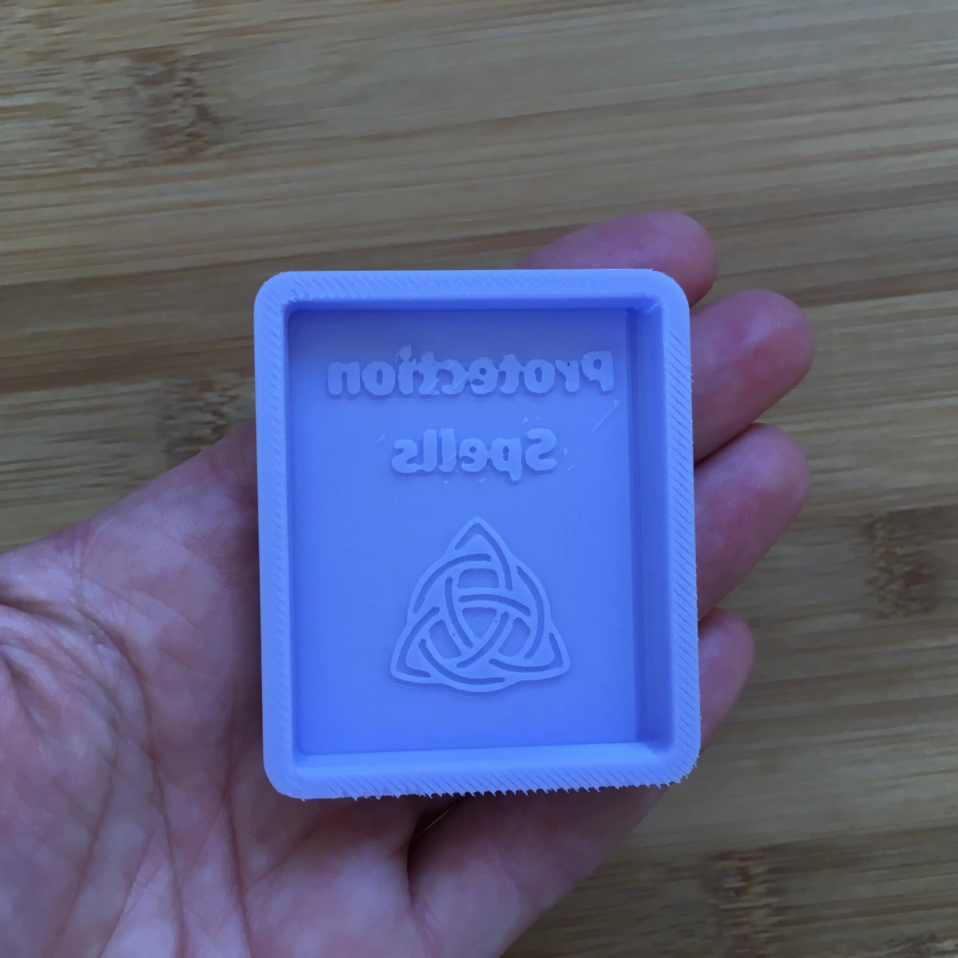Protection Spell book Silicone Mold