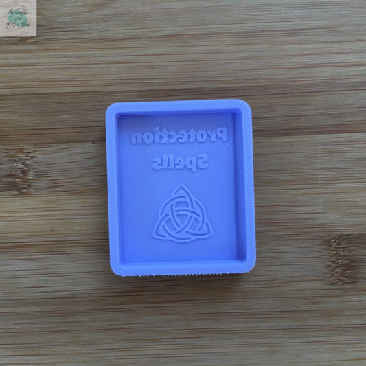 Protection Spell book Silicone Mold - The Crafts and Glitter Shop