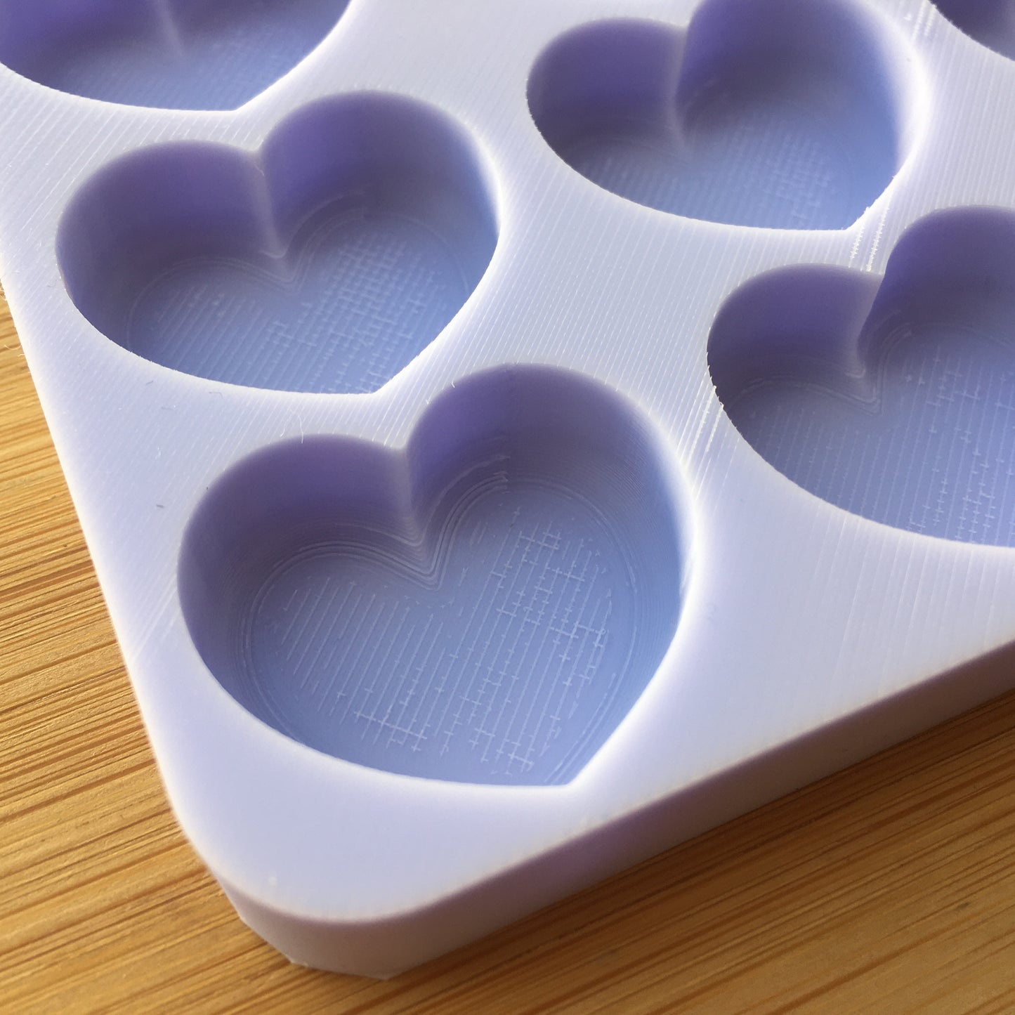 Puffy Heart Silicone Mold