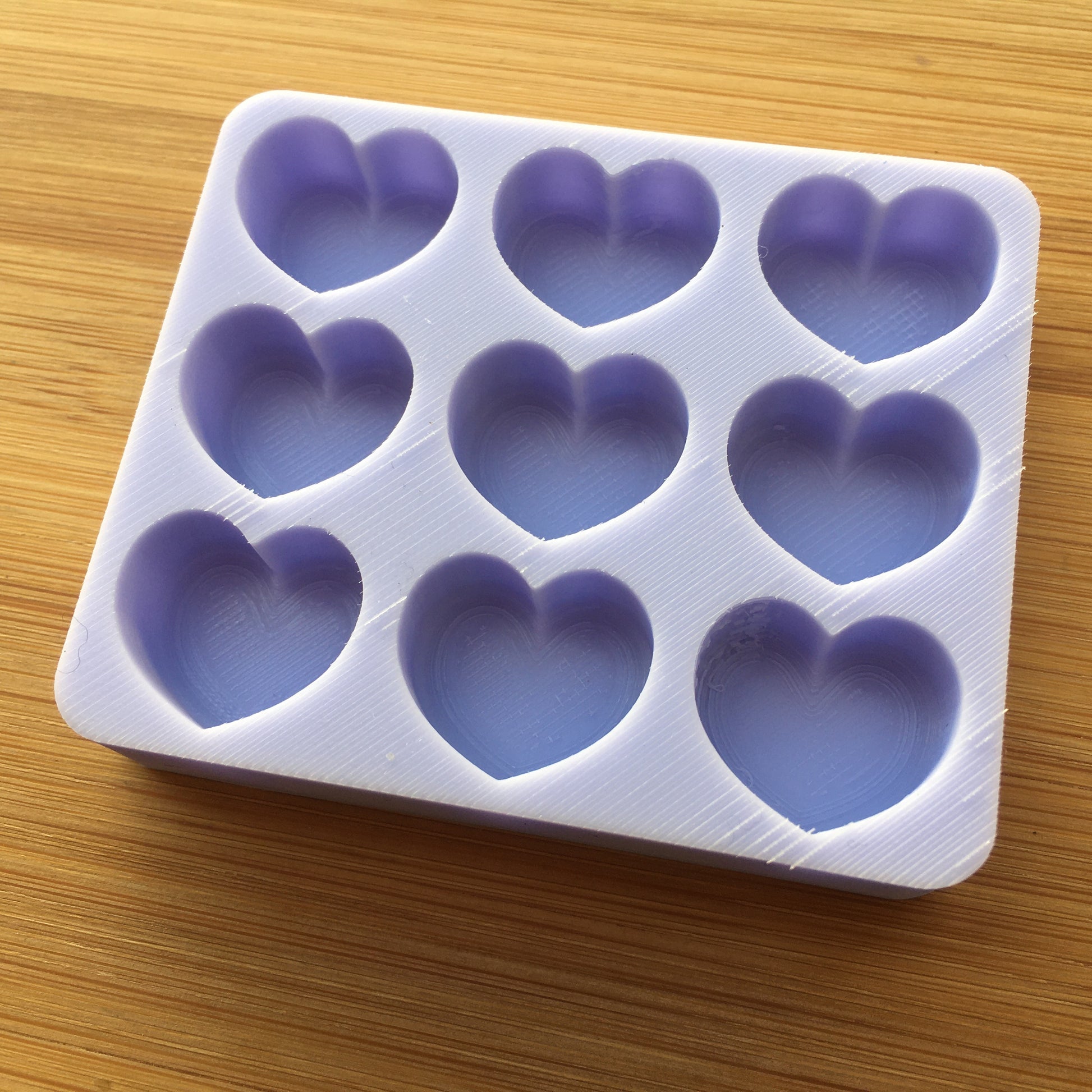 Puffy Heart Silicone Mold