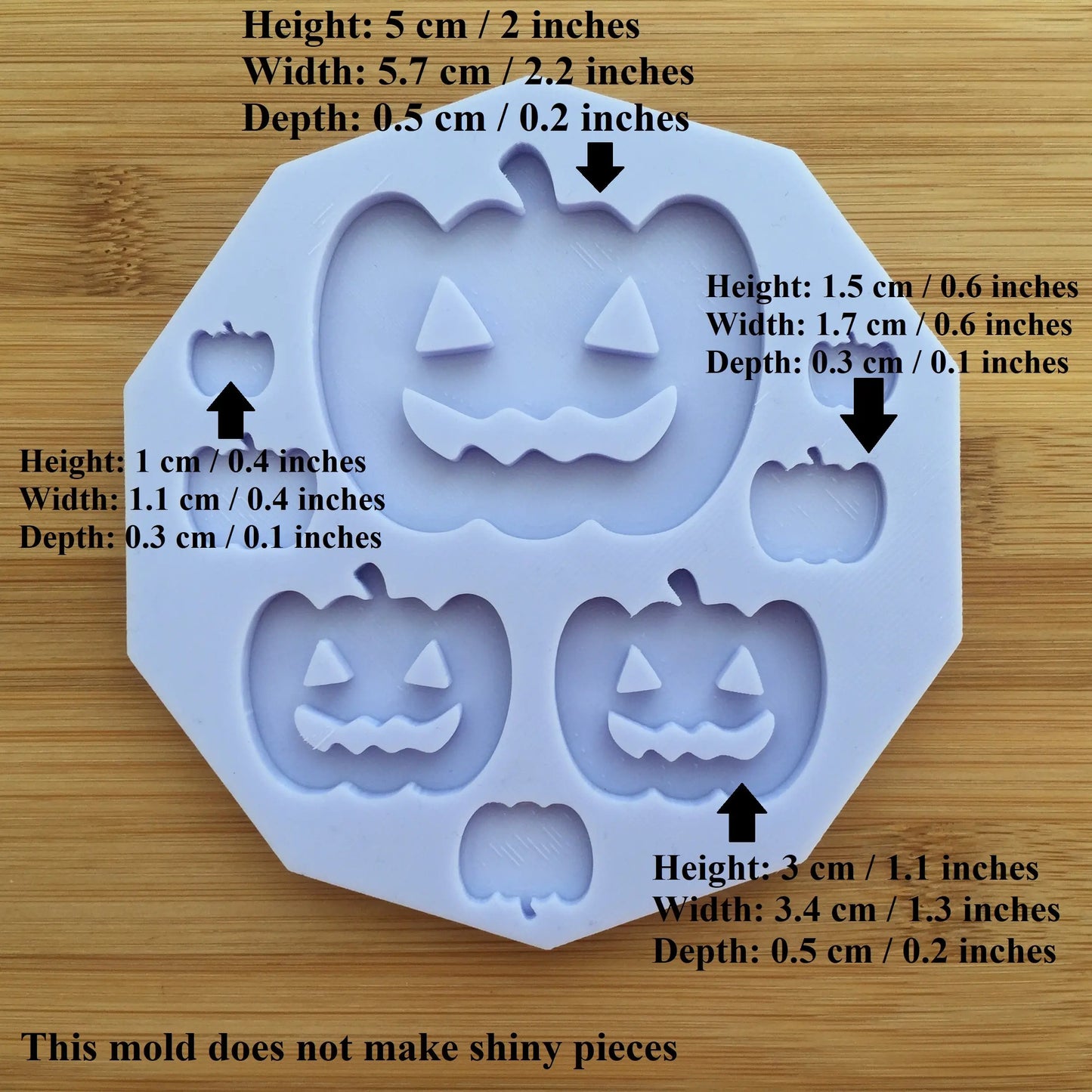 Pumpkins Silicone Mold The Crafts and Glitter Shop