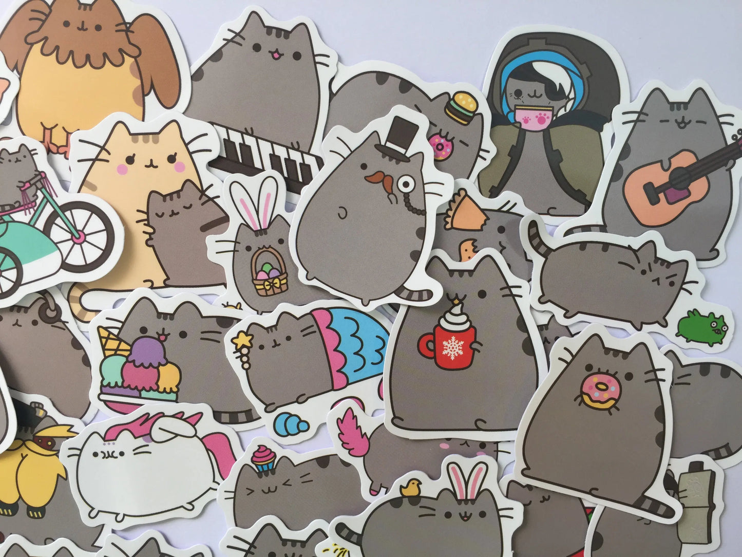 Pusheen Stickers - 50 pcs The Crafts and Glitter Shop