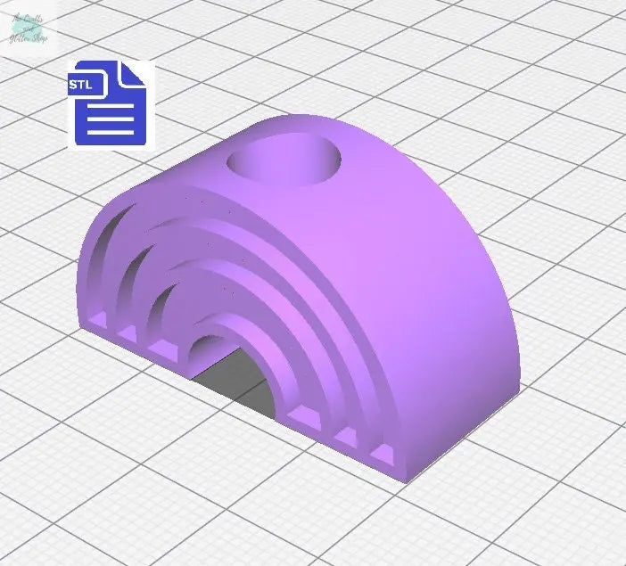 Rainbow Straw Topper STL File - for 3D printing - FILE ONLY - Instant Digital Download - The Crafts and Glitter Shop