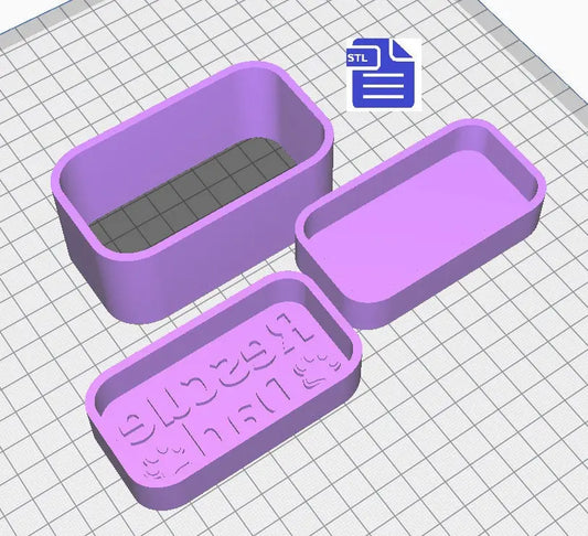 Rescue Dad Bath Bomb Mold STL File - for 3D printing - FILE ONLY - 3 part Hand Press Bath Bomb Mould - Animal Lover