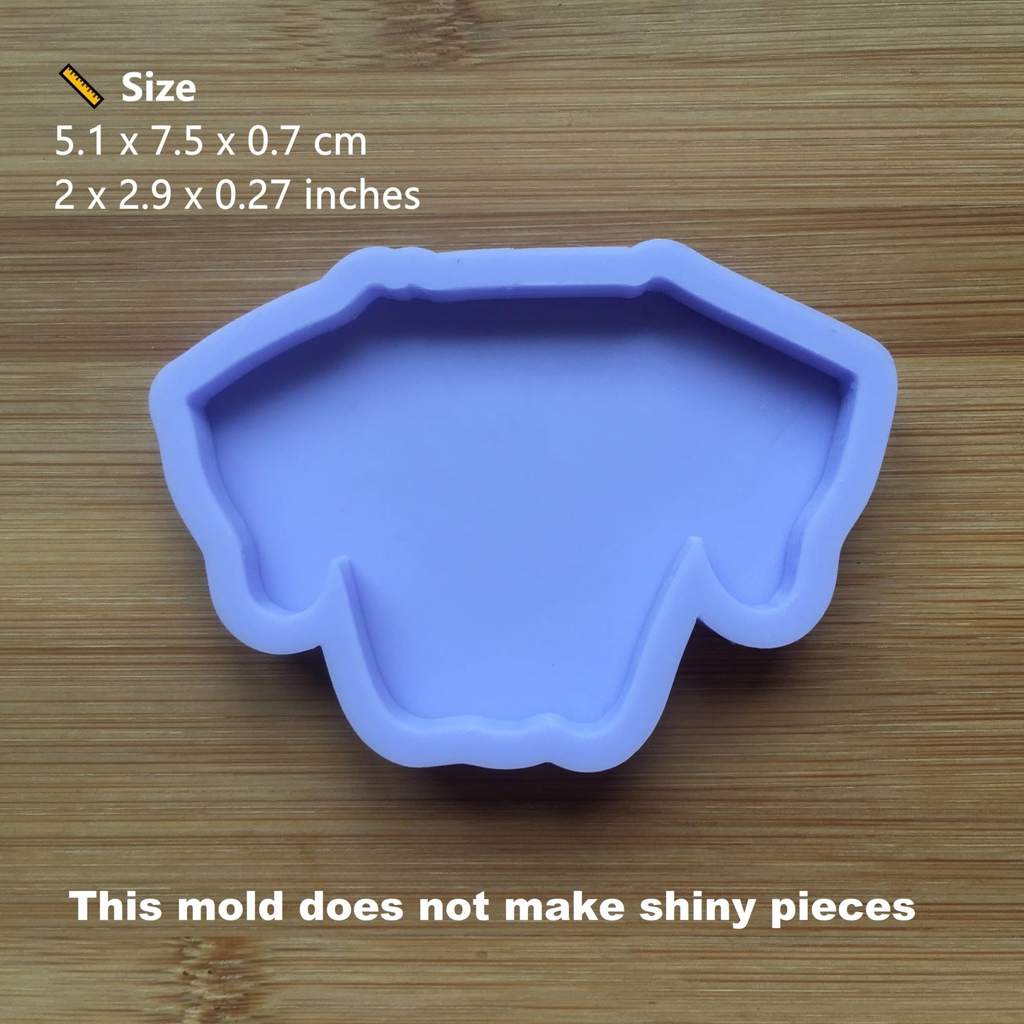 Rhodesian Ridgeback Silicone Mold The Crafts and Glitter Shop