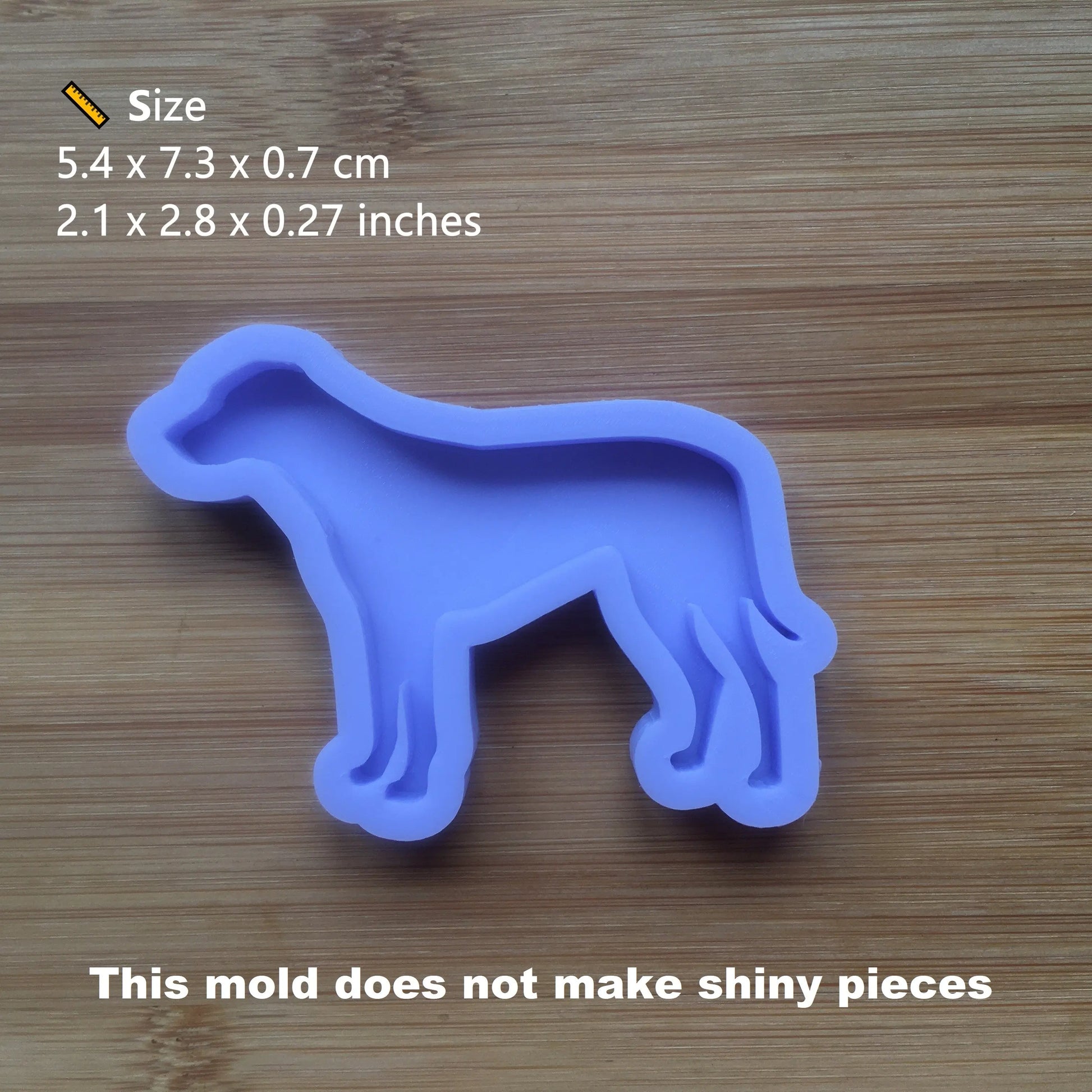 Rhodesian Ridgeback Silicone Mold The Crafts and Glitter Shop