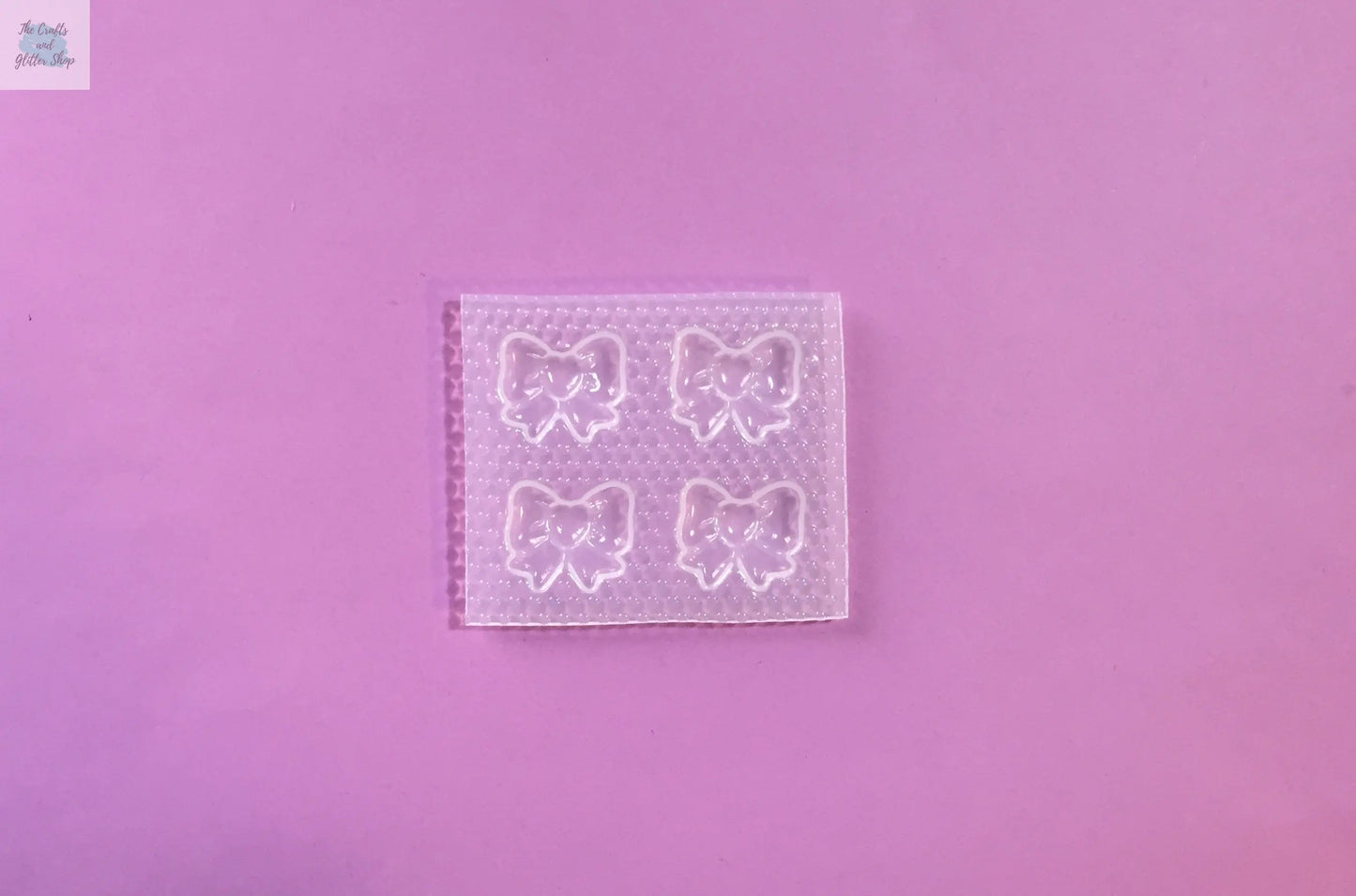 Ribbon with Heart Plastic Mold The Crafts and Glitter Shop