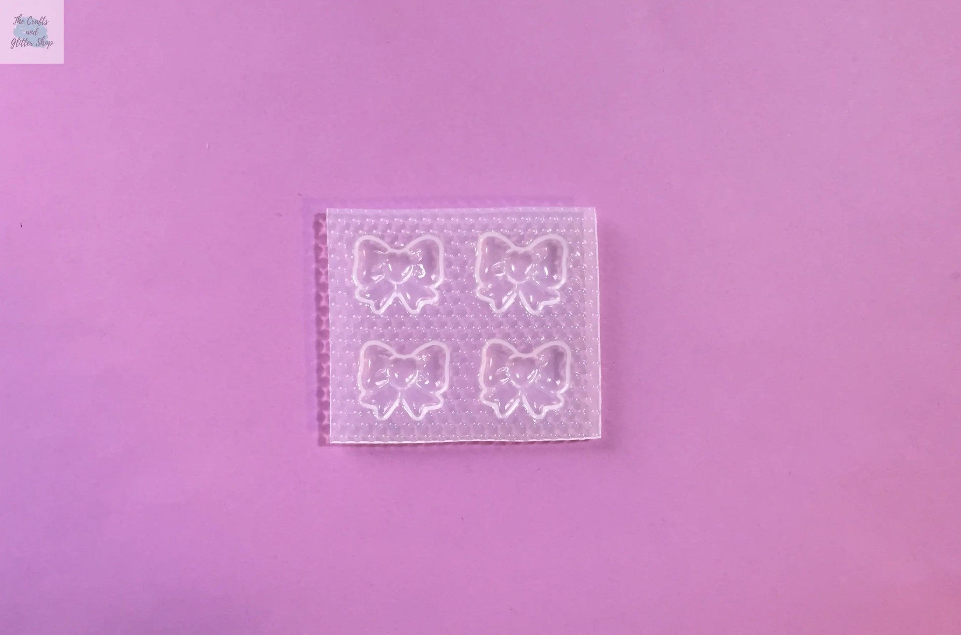 Ribbon with Heart Plastic Mold The Crafts and Glitter Shop