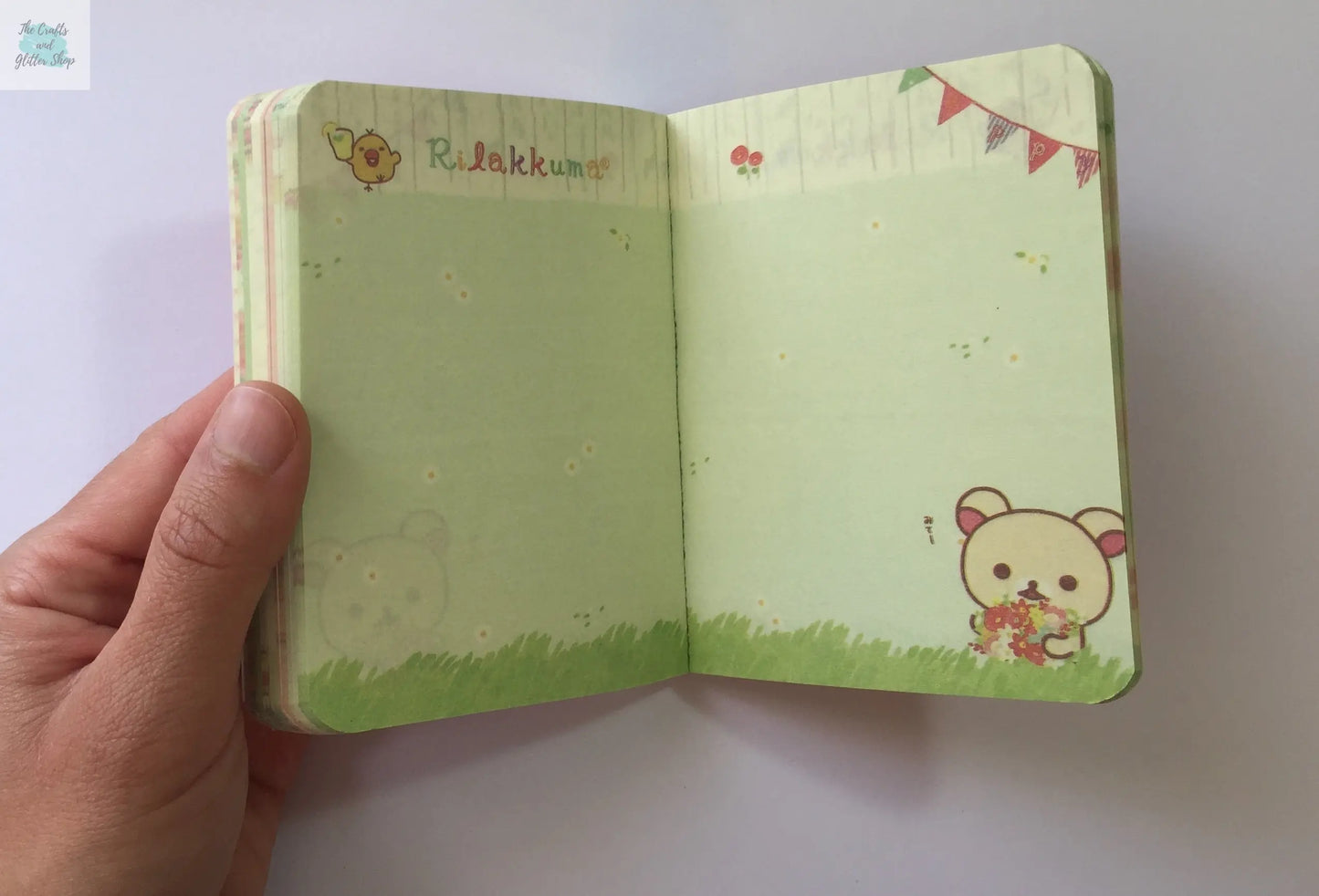 Rilakkuma Pocket Note Book The Crafts and Glitter Shop