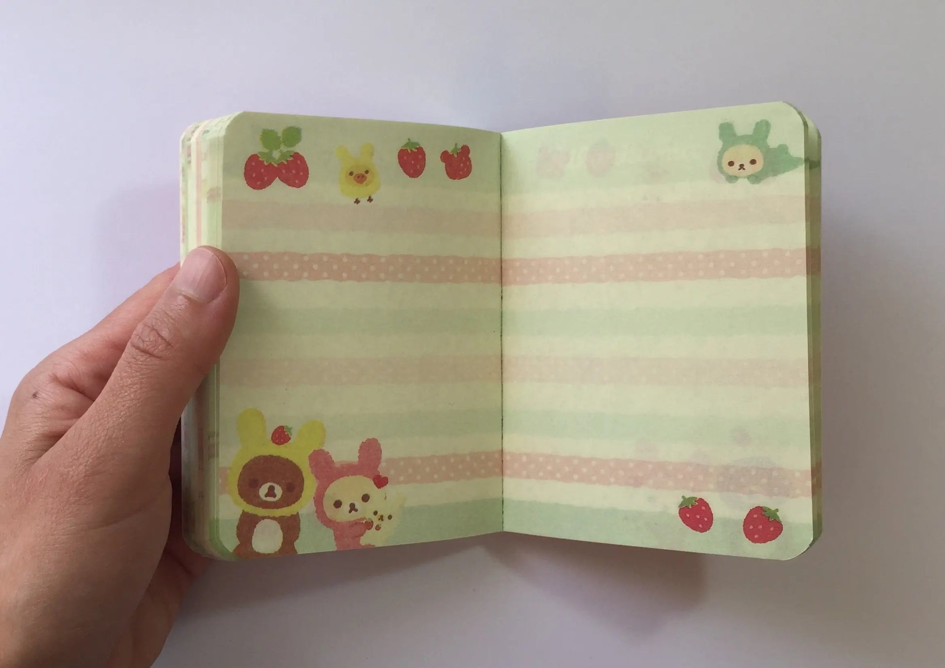 Rilakkuma Pocket Note Book The Crafts and Glitter Shop