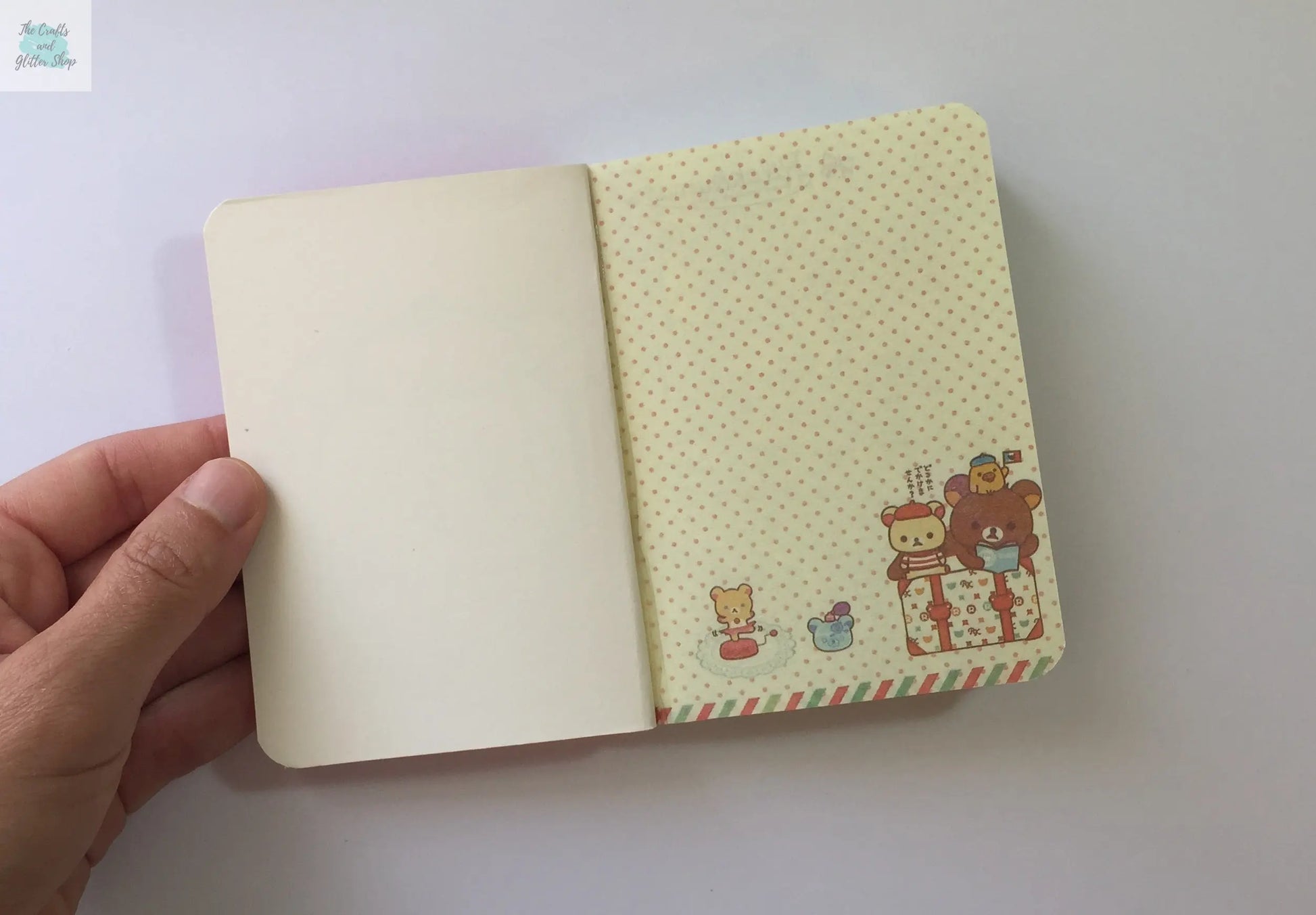 Rilakkuma Pocket Note Book The Crafts and Glitter Shop