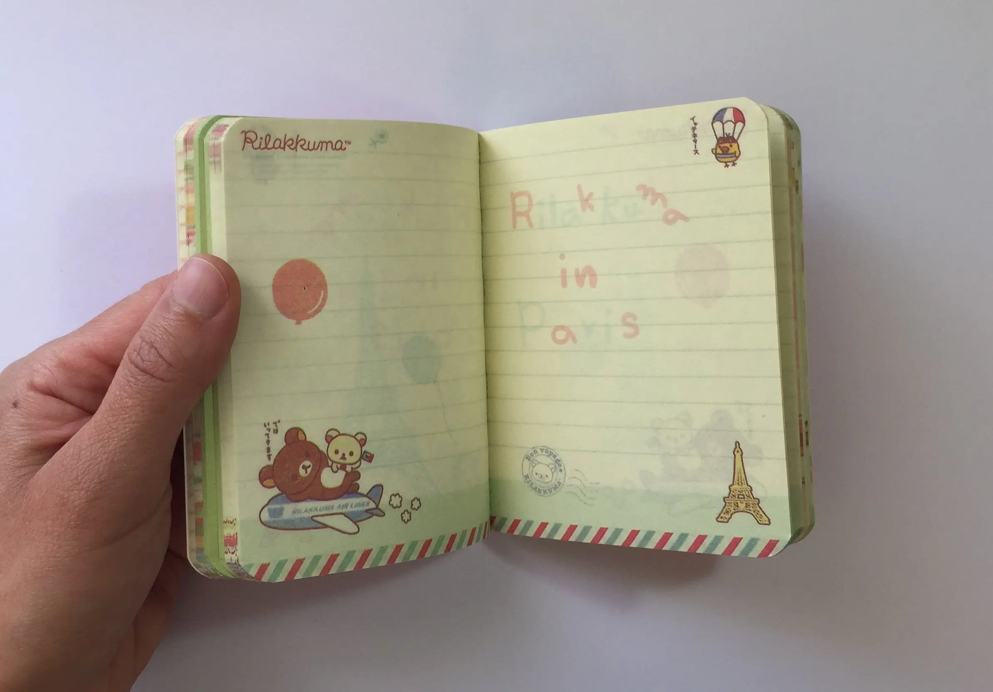 Rilakkuma Pocket Note Book The Crafts and Glitter Shop