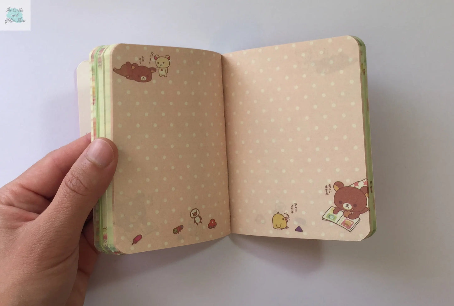 Rilakkuma Pocket Note Book The Crafts and Glitter Shop