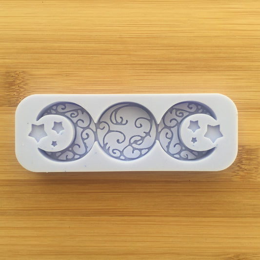 Triple Moon Silicone Mold