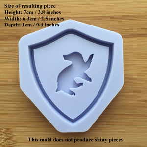 Badger Crest Shaker Silicone Mold