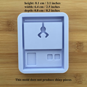 3" Claw Machine Shaker Silicone Mold (Large)