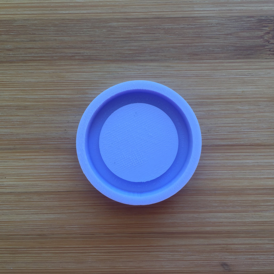 1.5 inch Circle Shaker Silicone Mold - 4 cm