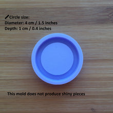 Load image into Gallery viewer, 1.5 inch Circle Shaker Silicone Mold - 4 cm