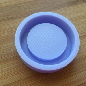 1.5 inch Circle Shaker Silicone Mold - 4 cm