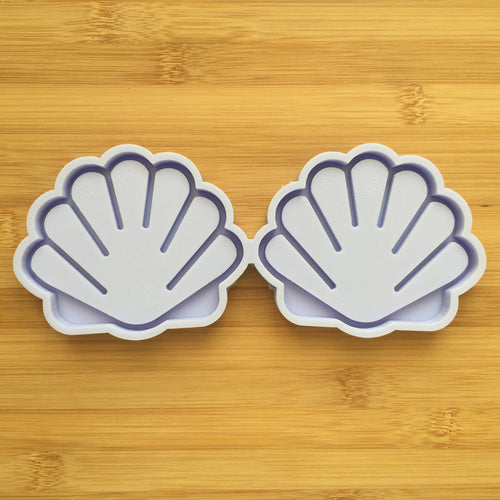 3.5 inch Seashell Shaker Silicone Mold