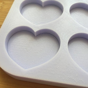 1.5 inch Heart Silicone Mold