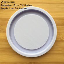 Load image into Gallery viewer, 10 cm Circle Shaker / Coaster Silicone Mold