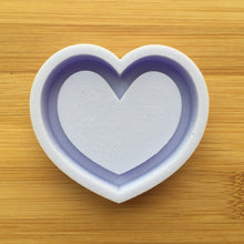 Load image into Gallery viewer, 2 inch Heart Shaker Silicone Mold