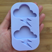 Load image into Gallery viewer, 2&quot; Thunder Cloud Silicone Mold