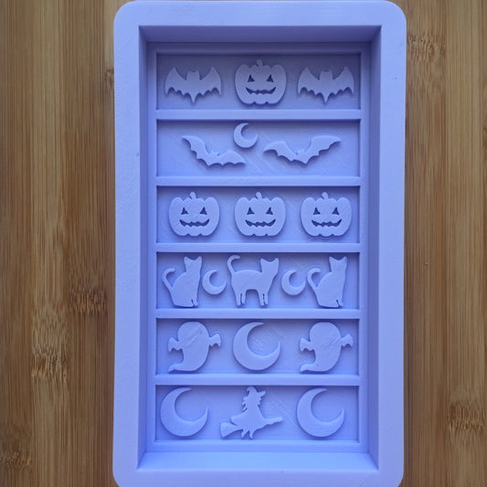14.4 oz Creepy Snap Bar Silicone Mold