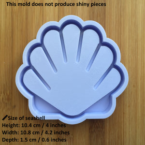 4" Seashell Dish Silicone Mold
