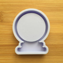 Load image into Gallery viewer, 2.3&quot; Crystal Ball Shaker Silicone Mold / Snow Globe Shaker Mold