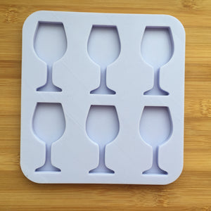 2.5" Wine Glass Silicone Mold