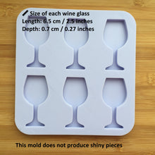 Load image into Gallery viewer, 2.5&quot; Wine Glass Silicone Mold