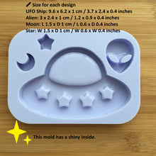 Load image into Gallery viewer, 3.7&quot; UFO Shaker Silicone Mold