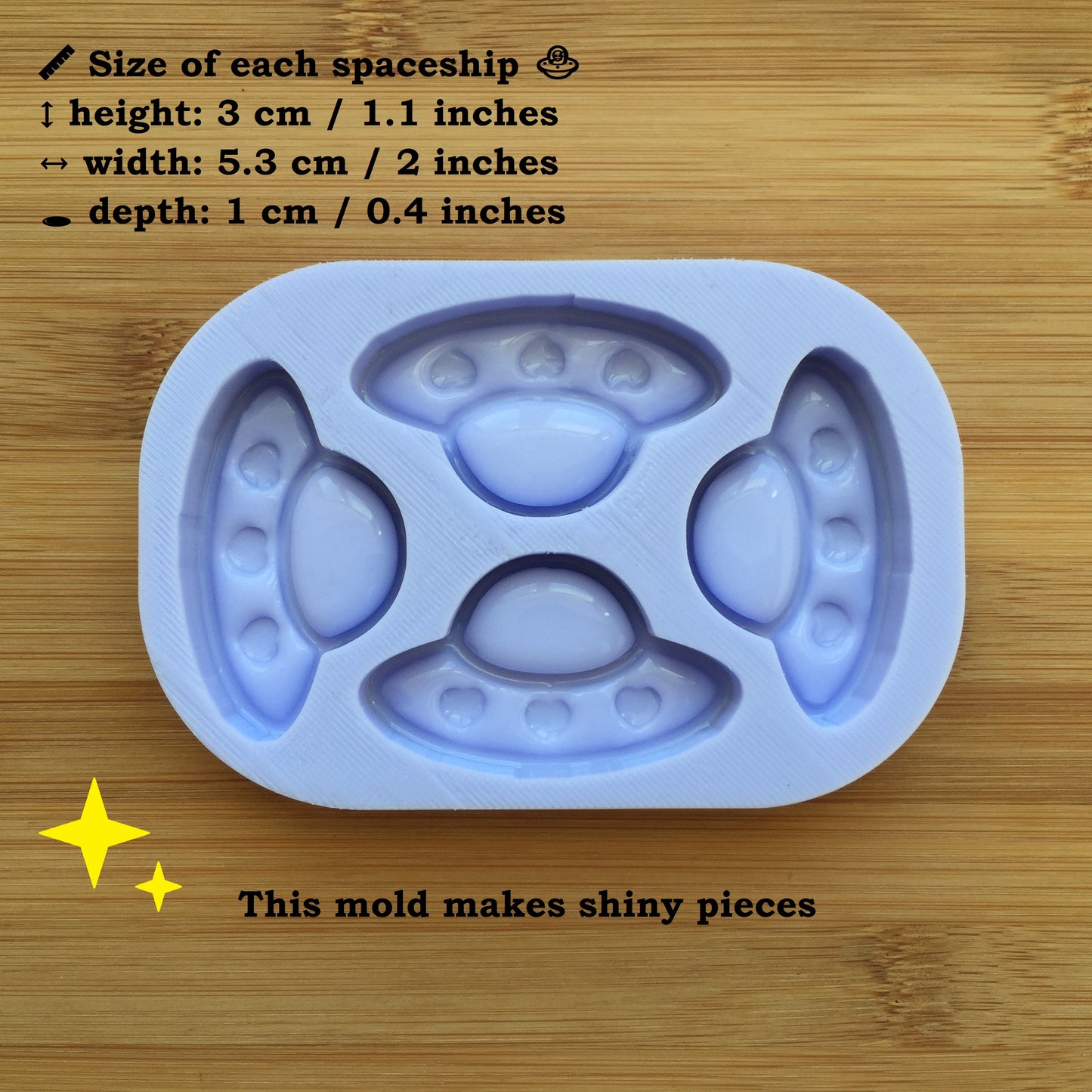 UFO Spaceship Silicone Mold