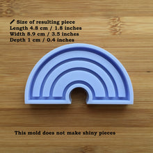Load image into Gallery viewer, 3.5&quot; Rainbow Silicone Mold