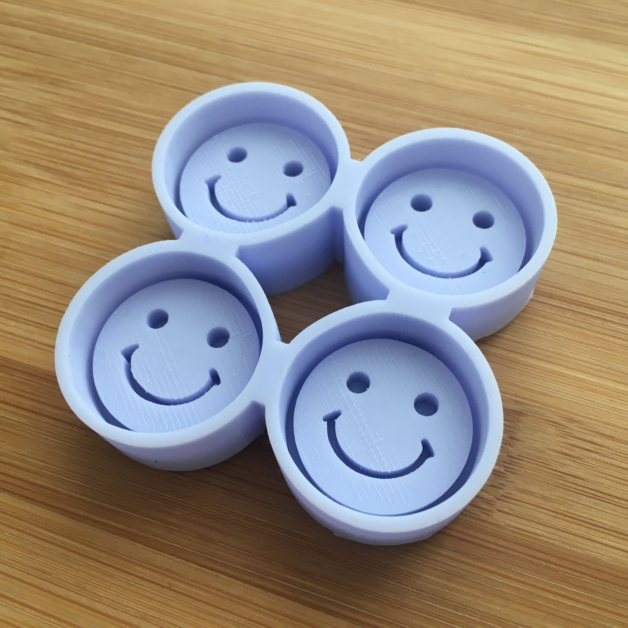 Smiley Flower Silicone Mold –