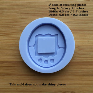 2" Digital Pet Game Console Silicone Mold