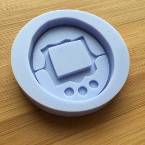 2" Digital Pet Game Console Silicone Mold