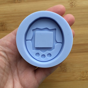 2" Digital Pet Game Console Silicone Mold