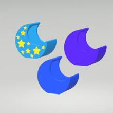 Load image into Gallery viewer, Crescent Moon Pot STL File - for 3D printing - FILE ONLY