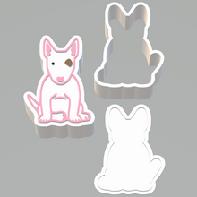 Load image into Gallery viewer, 3pc Sitting Bull Terrier Bath Bomb Mold STL File - for 3D printing - FILE ONLY