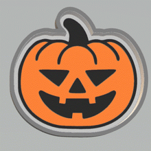 Load image into Gallery viewer, 1pc Pumpkin Bath Bomb Mold STL File - for 3D printing - FILE ONLY