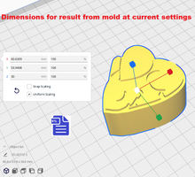Load image into Gallery viewer, Sleepy Mouse Bath Bomb Mold STL File - for 3D printing - FILE ONLY