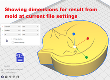 Load image into Gallery viewer, 1pc &amp; 3pc Curled Sleeping Kitty Ball Bath Bomb Mold STL File - for 3D printing - FILE ONLY