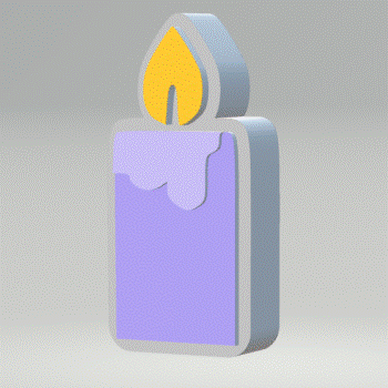 Pillar Candle STL File - for 3D printing - FILE ONLY - deep design to make vacuum formed molds for bath bombs and soaps - The Crafts and Glitter Shop