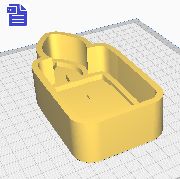 1pc or 2pc Pillar Candle Bath Bomb Mold STL File - for 3D printing - FILE ONLY