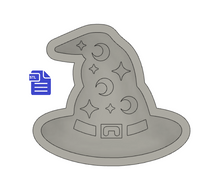 Load image into Gallery viewer, 1pc Wizard Hat Bath Bomb Mold STL File - for 3D printing - FILE ONLY